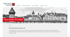 Desktop Screenshot of mine-meyer.ch